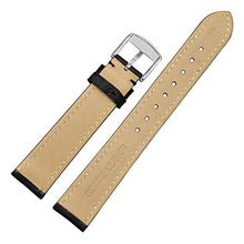 Carica l'immagine nel visualizzatore di Gallery, WOCCI Cinturino in Pelle Retro Compatibile con Molti Tipi di 20mm, Nero