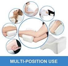 Carica l'immagine nel visualizzatore di Gallery, Cuscino ginocchia per dormire, Cuscini gambe ortopedico con schiuma... - Ilgrandebazar