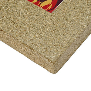 Kamino-Flam 333322 Pannello in Vermiculite per Camino, Beige, 250 x 124 x 20... - Ilgrandebazar