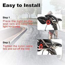 Carica l'immagine nel visualizzatore di Gallery, Fanale Posteriore Bike - Ultra Luminoso – Smart Sensore LED Montaggio A Sella