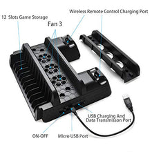 Carica l&#39;immagine nel visualizzatore di Gallery, RegeMoudal PlayStation Supporto Verticale per PS4 Pro/ Slim/ PS4,con Nero