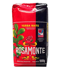 YERBA MATE ROSAMONTE 2.2lb 1 kilo by Rosamonte (1x1Kg) - Ilgrandebazar
