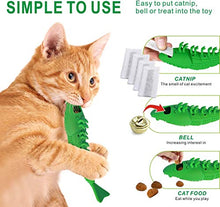 Carica l&#39;immagine nel visualizzatore di Gallery, MQIAN Gatto Spazzolino da Denti, Denti Masticare Giocattolo,Gatti la Pulizia...