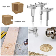 Carica l&#39;immagine nel visualizzatore di Gallery, 6pcs Punte Forstner per Legno, Diametro 30/35/40/45/50/60mm,Utensili...