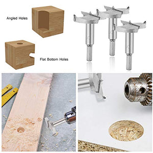 6pcs Punte Forstner per Legno, Diametro 30/35/40/45/50/60mm,Utensili...
