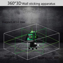 Carica l&#39;immagine nel visualizzatore di Gallery, Livelli laser Linee, Careslong Livella Verde 25m, 12 Linee - Ilgrandebazar