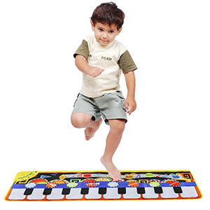 RenFox Tappeto Musicale, Piano Mat Tastiera Danza Stuoia Strumento Yellow - Ilgrandebazar