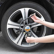 Carica l&#39;immagine nel visualizzatore di Gallery, GOLDGE Manometro Digitale 255 PSI, Alta Precisione Pressione Gomme... - Ilgrandebazar