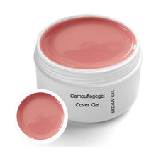Carica l'immagine nel visualizzatore di Gallery, Gel UV Cover 30 ml - unghie mimetico rosa - ricostruzione polimerizzante LED NUDE per nail design art - gel costruttore Singolo.