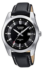 Casio Orologio Analogueico Quarzo Donna con Cinturino in Pelle BEM-116L-1AVEF - Ilgrandebazar