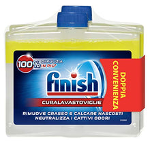 Carica l&#39;immagine nel visualizzatore di Gallery, Finish Curalavastoviglie Additivo Lavastoviglie, Limone, 2 x 250 ml - Ilgrandebazar