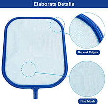 Carica l&#39;immagine nel visualizzatore di Gallery, Retina Raccogl Foglie, Raccogli Foglie Piscina, rete fine con asta in...