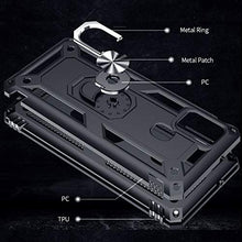 Carica l'immagine nel visualizzatore di Gallery, Oududianzi Cover per Samsung Galaxy A21s con 2 Pellicola in Vetro Nero