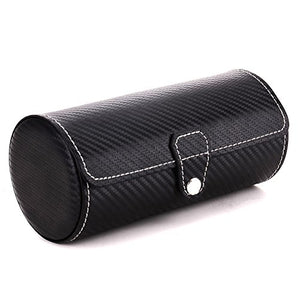 St.Oswalds Porta Orologi da Viaggio 3 Posti Carbonio Astuccioi Rotolo 3c - Ilgrandebazar