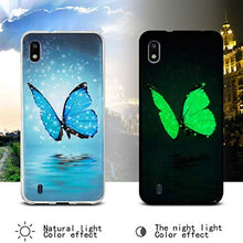 Carica l&#39;immagine nel visualizzatore di Gallery, YiKaDa - Cover per Samsung Galaxy A10 + A10, Glitter Farfalle - Ilgrandebazar