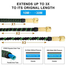 Carica l&#39;immagine nel visualizzatore di Gallery, Uverbon Tubo da Giardino Estensibile 30M/100FT Acqua con connettore 30M