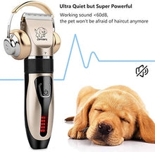 Carica l&#39;immagine nel visualizzatore di Gallery, Yabife Tosatrici Cani Professionale, Cordless Tosatore Tagliacapelli a black1