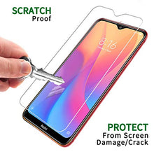 Carica l&#39;immagine nel visualizzatore di Gallery, QHOHQ Vetro Temperato per Xiaomi Redmi 8A,Xiaomi 8, [3 Pezzi] 3 Pezzi