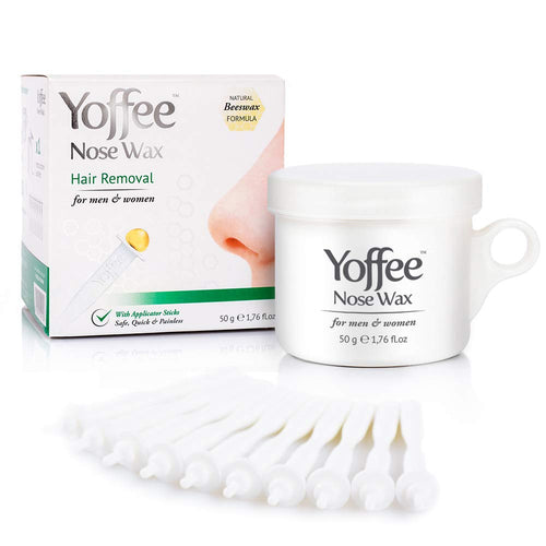 Yoffee Nose Wax 50g- Cera depilatoria per naso. Kit indolore la... - Ilgrandebazar