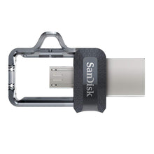 Carica l&#39;immagine nel visualizzatore di Gallery, SanDisk Ultra Dual M3.0 USB Flash Drive 64GB, fino a 150 MB/s none