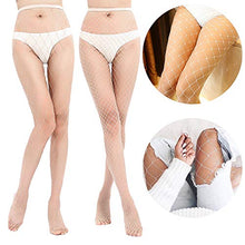 Carica l&#39;immagine nel visualizzatore di Gallery, MOOKLIN 6 Paia Calze a Rete Fishnet Socks Collant Coprente Elasticizzato...