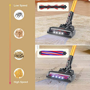 Dibea D18 Aspirapolvere Senza Fili 12000pa Potente Scopa Elettrica Ciclonico... - Ilgrandebazar