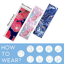 Carica l'immagine nel visualizzatore di Gallery, Happylohas Asciugamano Palestra Microfibra, Tropical beach plant style