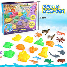 Carica l&#39;immagine nel visualizzatore di Gallery, Xddias Sabbia Modellabile Playset - 3D Magic Sand Kit 500g, Animal Super...
