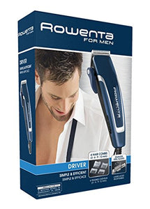 Rowenta TN1600 Driver Tagliacapelli, Lame in Acciaio Inox, Motore AC, 4...