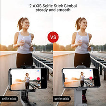 Carica l&#39;immagine nel visualizzatore di Gallery, Smooth X Gimbal Stabilizzatore per Smartphone Estensibile Selfie Stick grigio