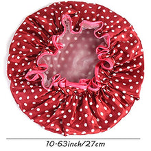 Carica l&#39;immagine nel visualizzatore di Gallery, Xinlie Cuffia per Doccia Impermeabile Cappuccio da Bagno Tappi...