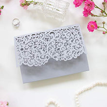 Carica l&#39;immagine nel visualizzatore di Gallery, Apribile taglio laser inviti matrimonio fai da te partecipazioni matrimonio... - Ilgrandebazar