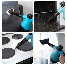 Carica l&#39;immagine nel visualizzatore di Gallery, Navaris Pulitore a Vapore Elettrico Portatile - Set 9 Accessori Pulitrice a...