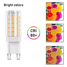 Carica l&#39;immagine nel visualizzatore di Gallery, Vicloon G9 5W LED Lampadina,Lampadina Alogena 40W 5 Pezzi 5w Bianco