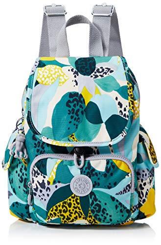 Kipling - City Pack Mini, Zaino Donna Multicolore (Urban Jungle)