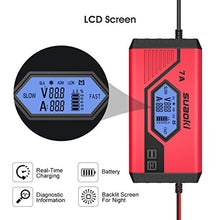 Carica l&#39;immagine nel visualizzatore di Gallery, Suaoki ICS7+ Caricabatteria Mantenitore 12V (7A Veloce/3.5A Lento) 7A - Ilgrandebazar