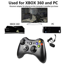Carica l&#39;immagine nel visualizzatore di Gallery, Diswoe Xbox 360 Controller, Wireless Game Controller di Gioco per Microsoft...