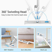 Carica l&#39;immagine nel visualizzatore di Gallery, JASHEN Lavapavimenti a Spruzzo, Spray Mop con 4 Panni Sostituibili, Scopa... - Ilgrandebazar
