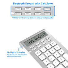 Carica l&#39;immagine nel visualizzatore di Gallery, Arkidyn Tastierino Numerico Bluetooth, Tastiera Numerica Wireless Tastierino...