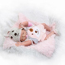 Carica l&#39;immagine nel visualizzatore di Gallery, Pinky Reborn Bambole Baby Doll Morbido Silicone Vinile Corpo...