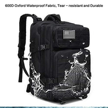 Carica l'immagine nel visualizzatore di Gallery, ZEHNHASE Zaino Tattico Militare 45L Molle Professionale Trekking Nero