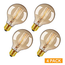 Carica l&#39;immagine nel visualizzatore di Gallery, NOVSIGHT 4 Pezzi Lampadine Edison Industriali E27 40W Bianco Caldo 4 - Ilgrandebazar