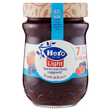 Carica l&#39;immagine nel visualizzatore di Gallery, Hero Light Confettura Frutti di Bosco senza zuccheri aggiunti - 1 Confezione...