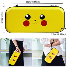 Carica l&#39;immagine nel visualizzatore di Gallery, Haobuy Custodia per Nintendo Switch, [Design Let&#39;s Go limone giallo