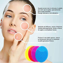 Carica l&#39;immagine nel visualizzatore di Gallery, Spazzola Pulizia Viso 4x Esfoliante Pelle Sensibile Omaggio Sacchetto Scrub... - Ilgrandebazar