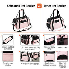 Carica l'immagine nel visualizzatore di Gallery, Trasportino Cane Gatto Pet Carrier S-(Upgraded): 43Lx23Wx29H cm, rosa chiaro