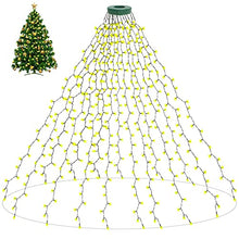 Carica l&#39;immagine nel visualizzatore di Gallery, aneeway Catene Luminose per Natalizie, 16x2m 400 LEDs Luci Stringa, 8 Modalità, Timer,Luci Natale Fata Filo di Rame Luci, per Interni Esterni Camera da Letto Giardino Natale - Bianco Caldo