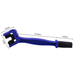 Spazzola di Pulizia per Catena Moto Bicicletta, Spazzole Auto Blu - Ilgrandebazar