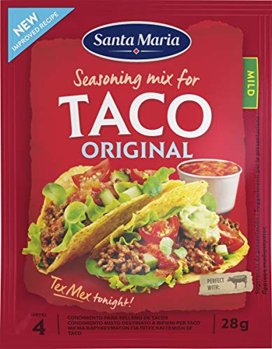 Eurofood 9021 Spezie Miste per Taco - 28 Gr