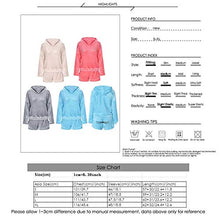 Carica l'immagine nel visualizzatore di Gallery, XingYue Direct 2 Pezzi Donne Pigiama Gatto Cute Girls Meow Sleepwear M, Gray